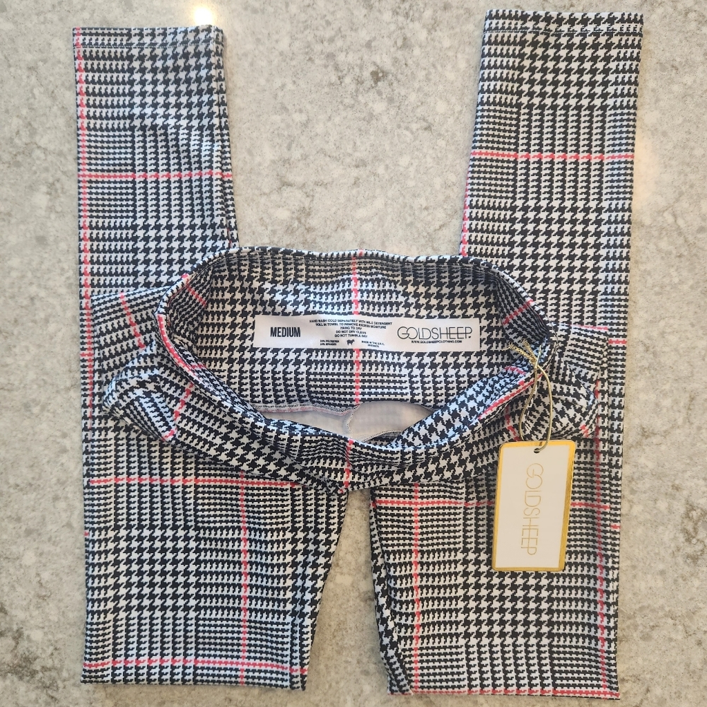 GOLDSHEEP CLASSIC PLAID LEGGINGS